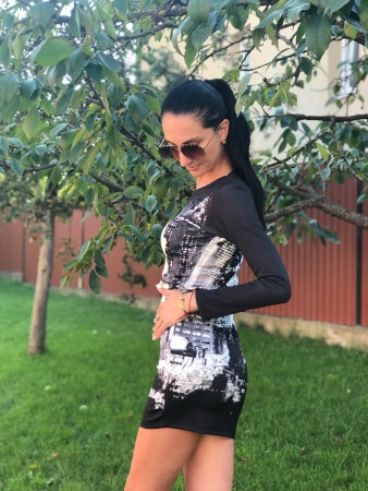 Женское стильное платье