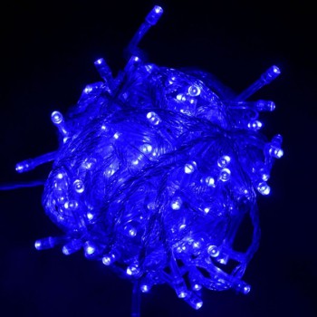 Гирлянда Нить 500-лампочек LED цвет синий