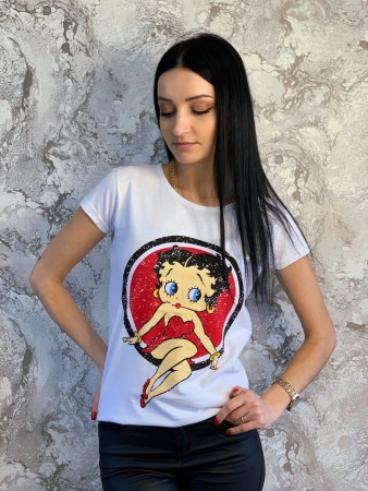 Женская стильная футболка