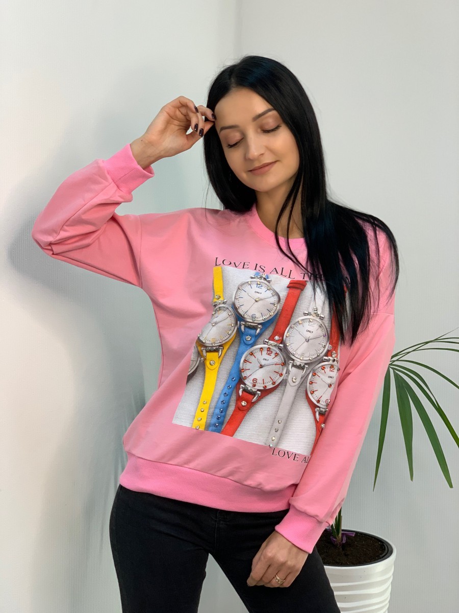 Женская стильная  кофта в камнях