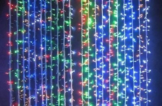 Гирлянда Водопад 3,0х2,0м 400LED цвет (белый, синий, цветной , теплобелый)