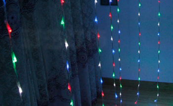 Гирлянда Водопад 3,0х2,0м 400LED цвет (белый, синий, цветной , теплобелый)