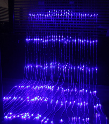 Гирлянда Водопад 3,0х2,0м 400LED цвет (белый, синий, цветной , теплобелый)