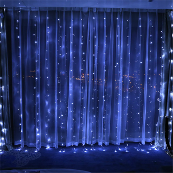 Гирлянда Водопад 2,0х2,0м 240LED цвет (разноцветный, синий,белый, тепло белый)