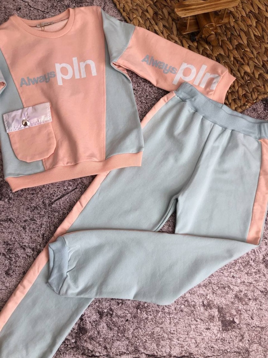Спортивний костюм Pin Бірюза - орандж.