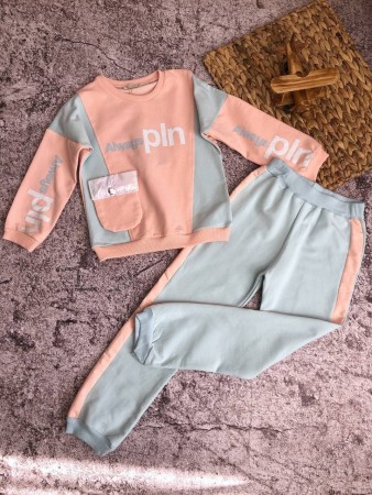 Спортивний костюм Pin Бірюза - орандж.