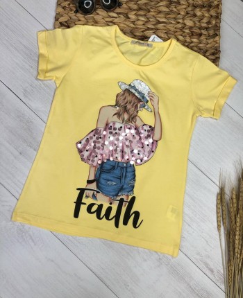 Футболка на дівчинку Faith 140-164
