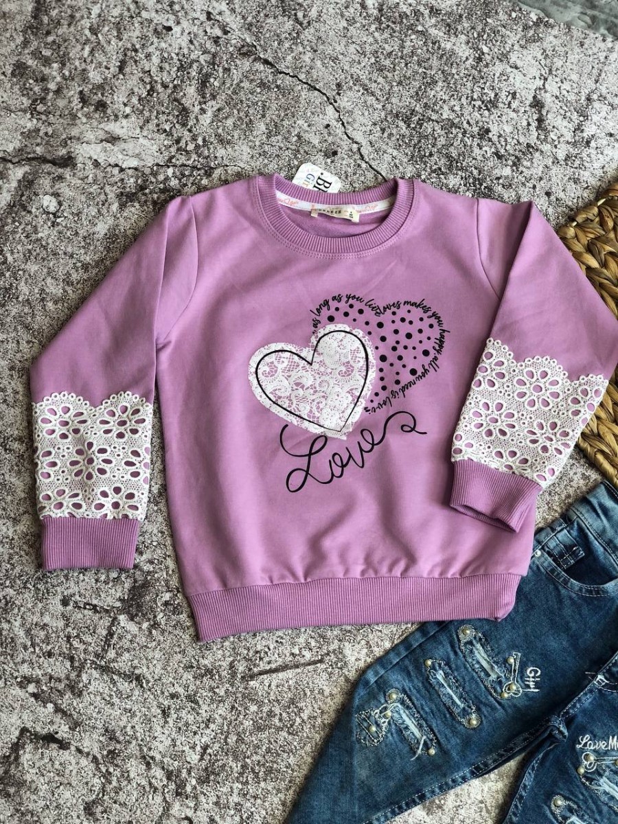 Кофточка на дівчинку Love 104-134
