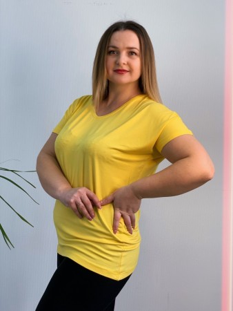 Женская  футболка  баталл 