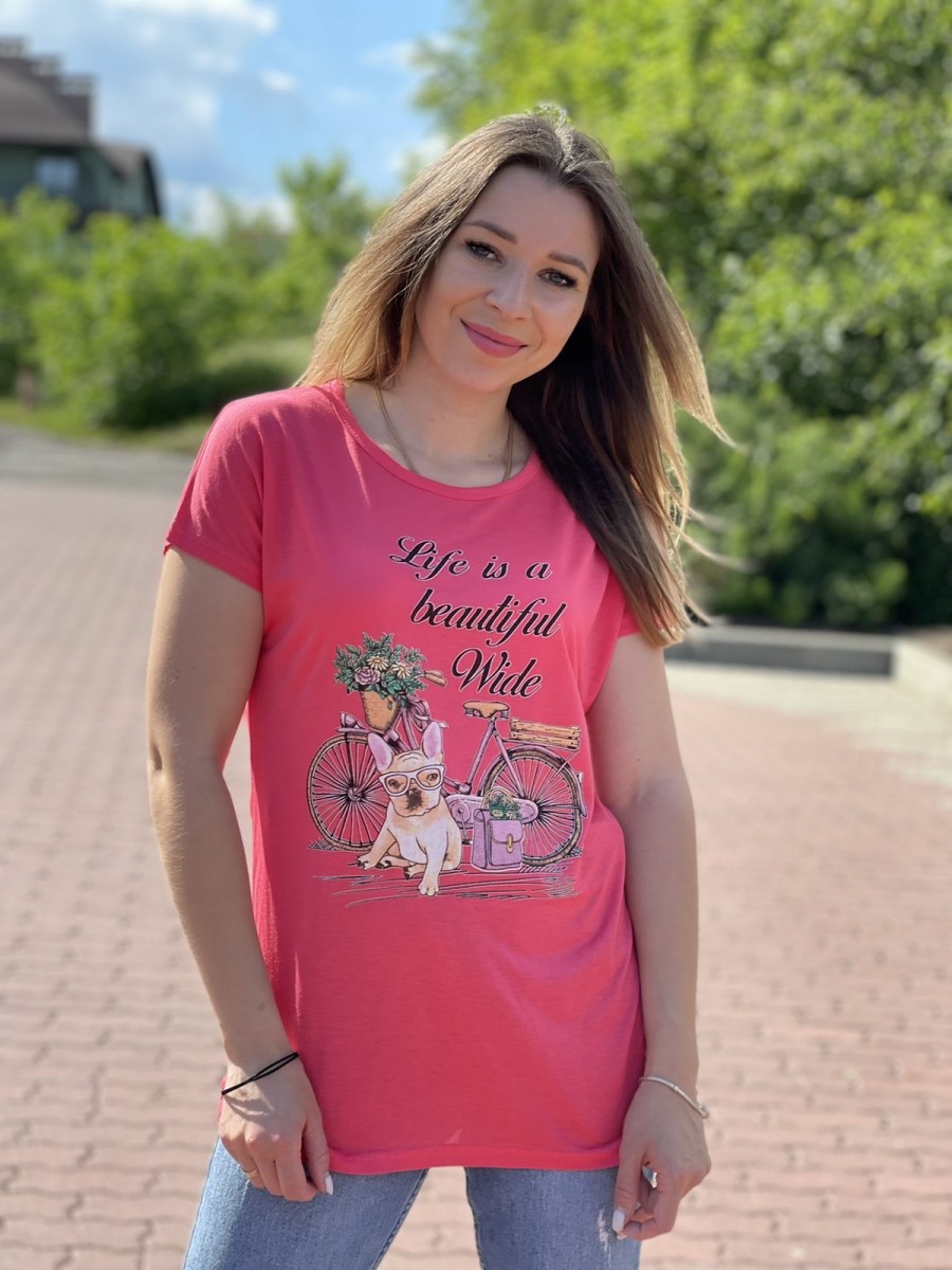 Женская  футболка  