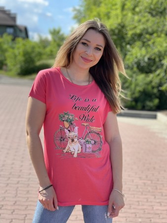 Женская  футболка  