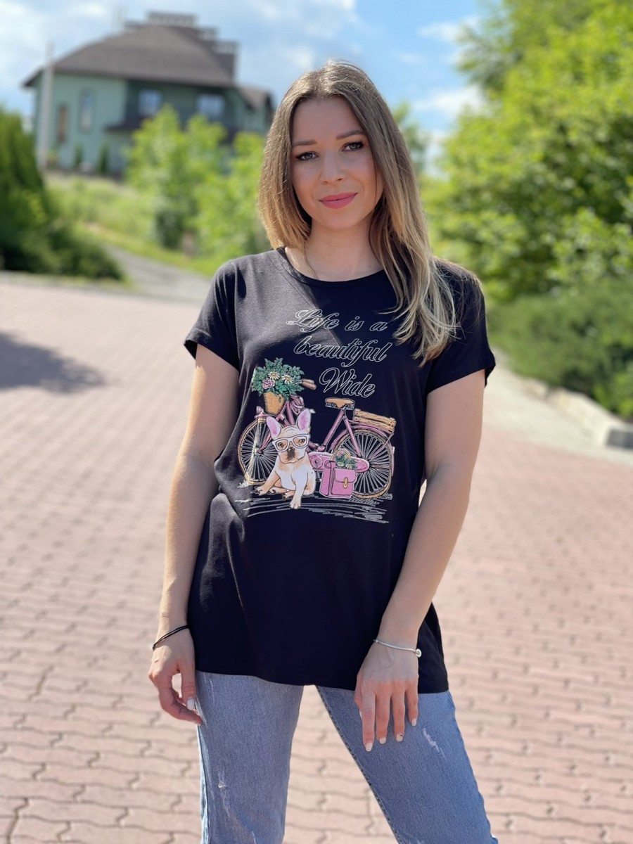 Женская  футболка  