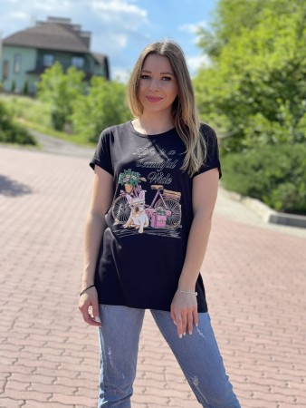 Женская  футболка  