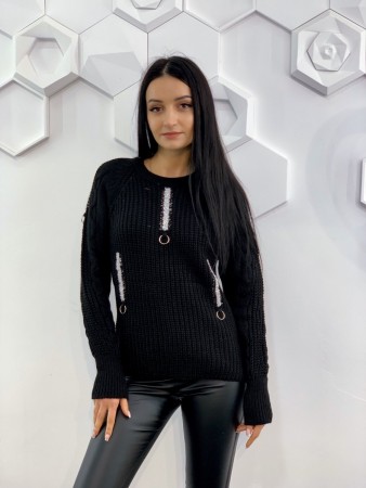 Женская стильная  кофта вязка 