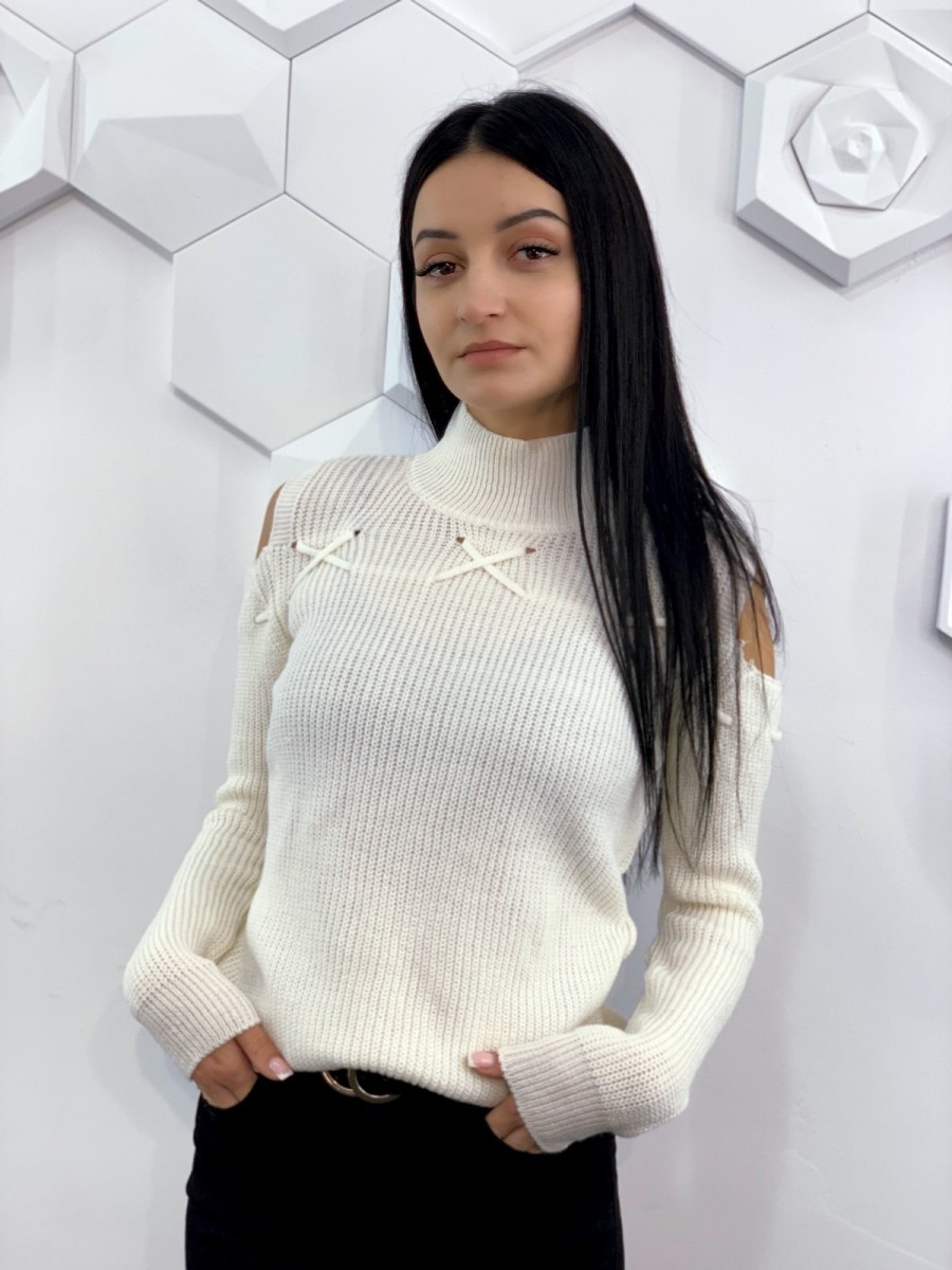 Женская стильная  кофта вязка 