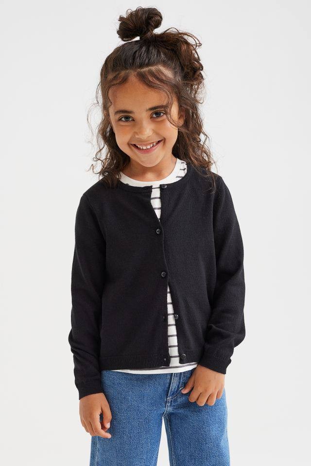 Бавовняний кардиган H&M (Чорний)