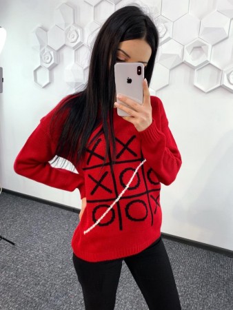 Женская стильная  кофта вязка 