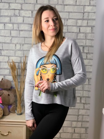 Женская стильная  кофта 