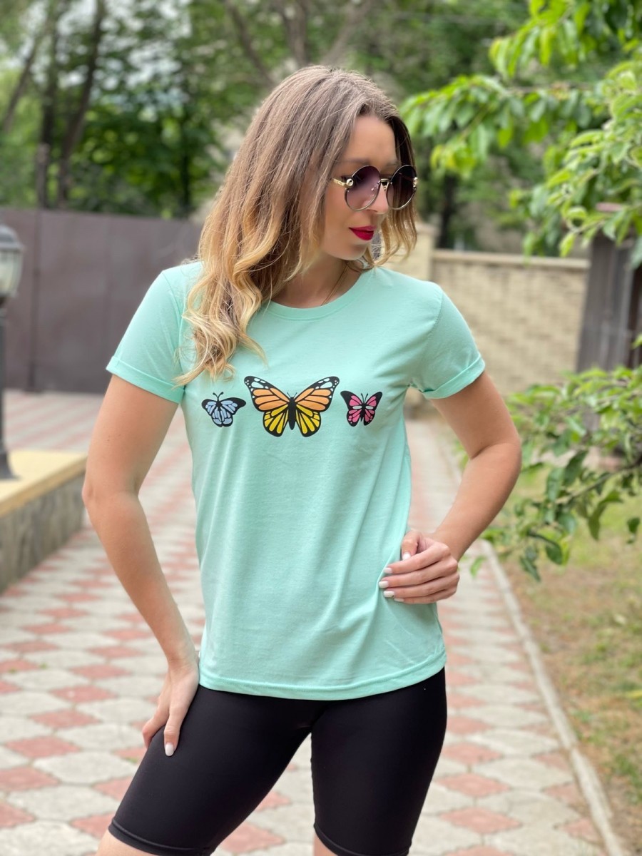 Женская  стильная футболка  