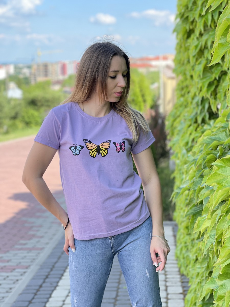 Женская  стильная футболка  