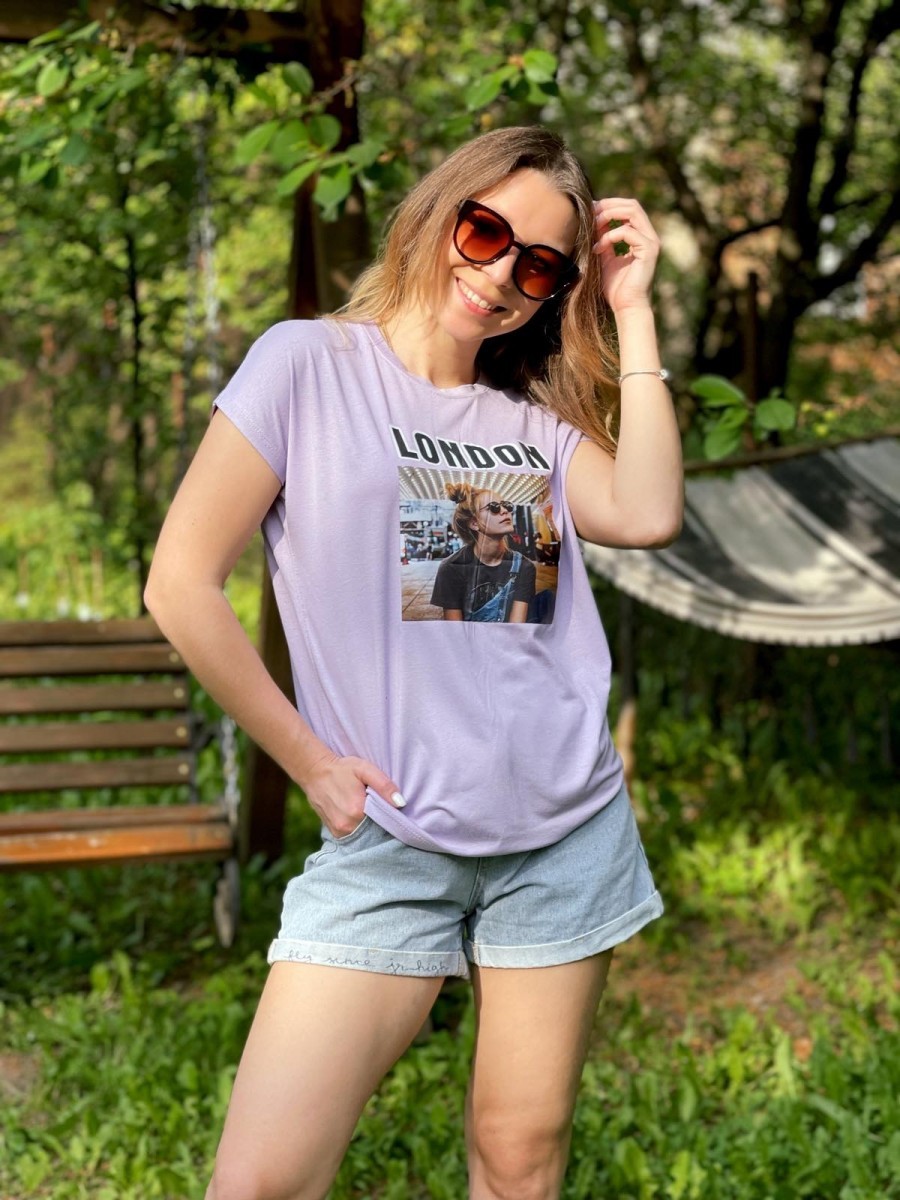Женская  стильная футболка  