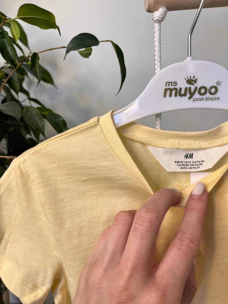 Футболка на дівчинку Мишка H&M 2-8 р