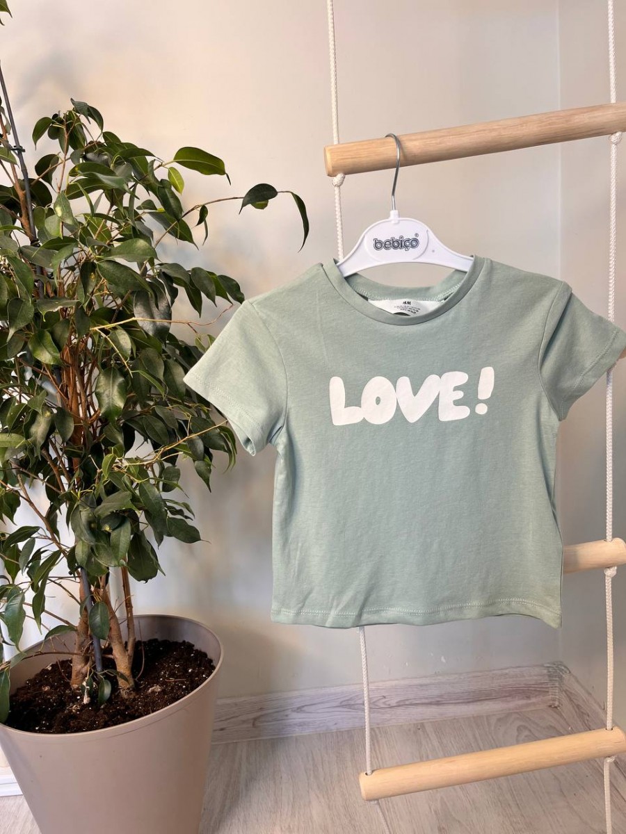 Футболка H&M (LOVE) 2,6,8р