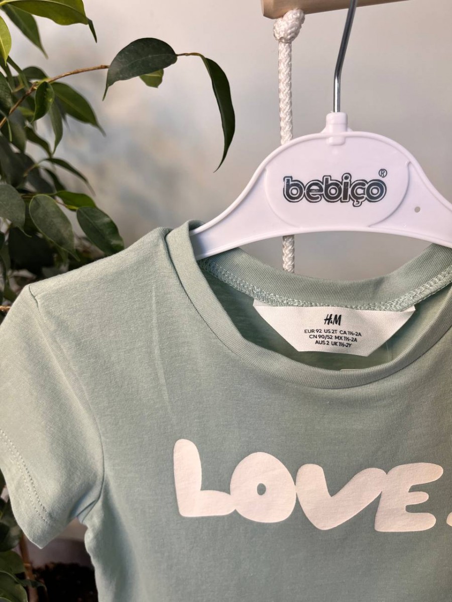 Футболка H&M (LOVE) 2,6,8р