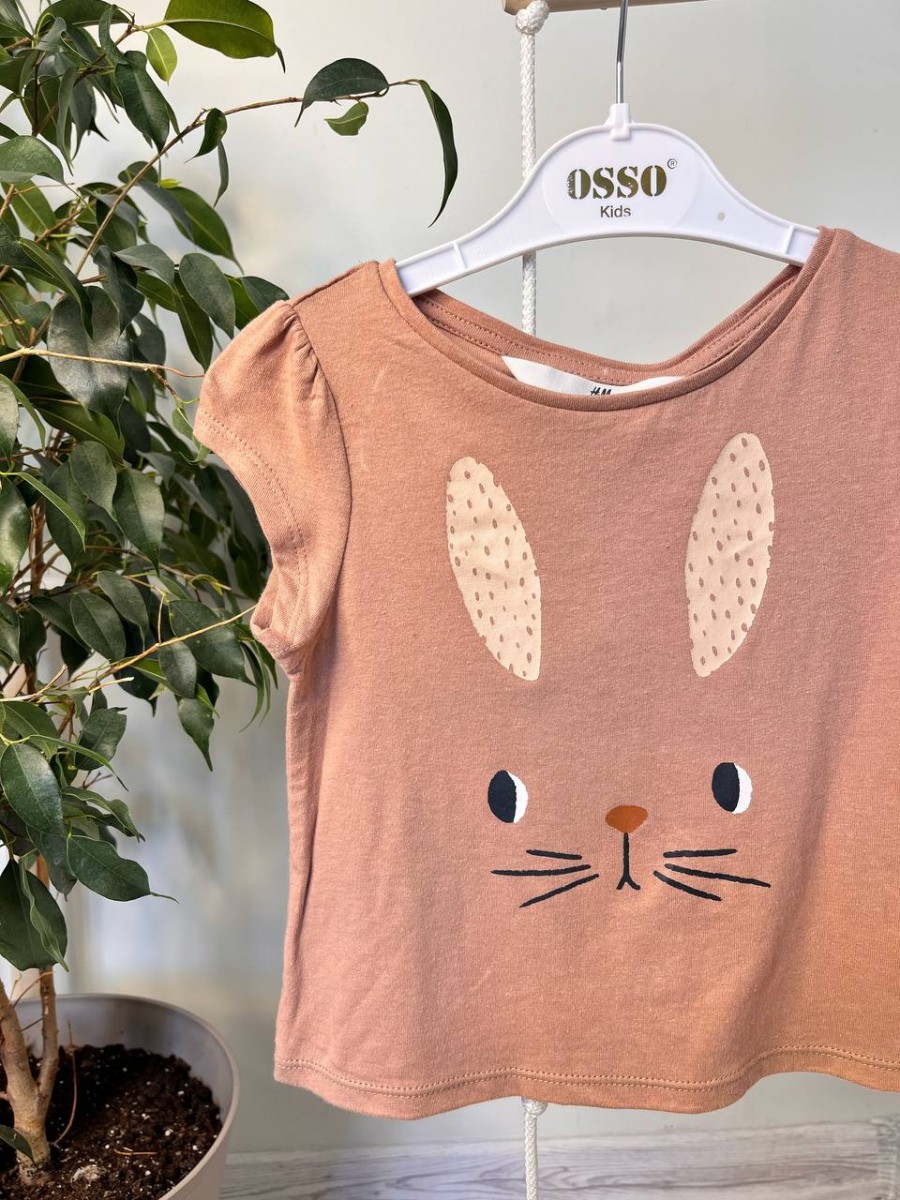 Футболка H&M Зайка 