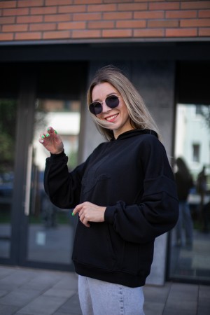 Стильное женское худи двухнить петля