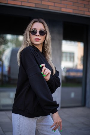 Стильное женское худи двухнить петля