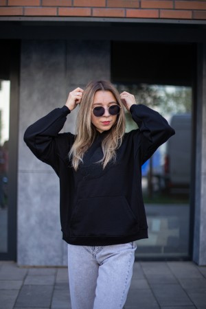 Стильное женское худи двухнить петля
