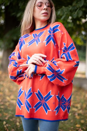 Женская стильная кофта туника 