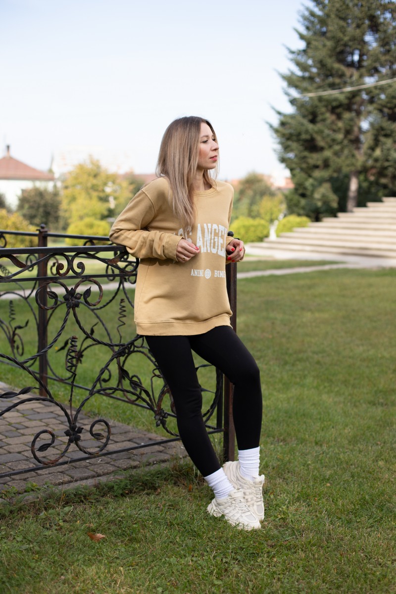 Женский свитшот двенить петля 